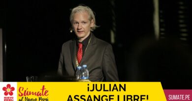 ¡JULIAN ASSANGE LIBRE!