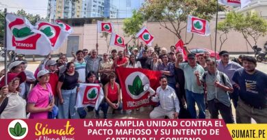 LA MÁS AMPLIA UNIDAD CONTRA EL PACTO MAFIOSO Y SU INTENTO DE CAPTURAR EL GOBIERNO