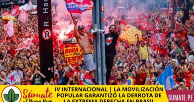 IV INTERNACIONAL | LA MOVILIZACIÓN POPULAR GARANTIZÓ LA DERROTA DE LA EXTREMA DERECHA EN BRASIL