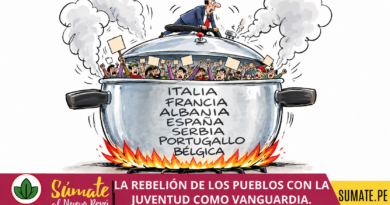 LA REBELIÓN DE LOS PUEBLOS CON LA JUVENTUD COMO VANGUARDIA.